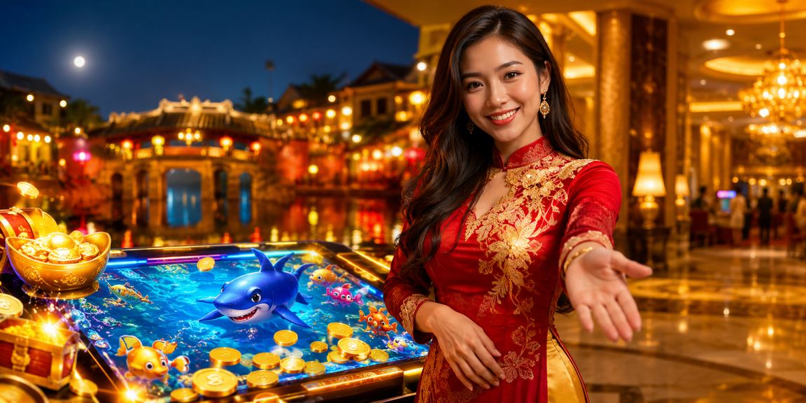 Du khách và người địa phương tại chợ đêm Hội An sử dụng điện thoại xem kèo thể thao